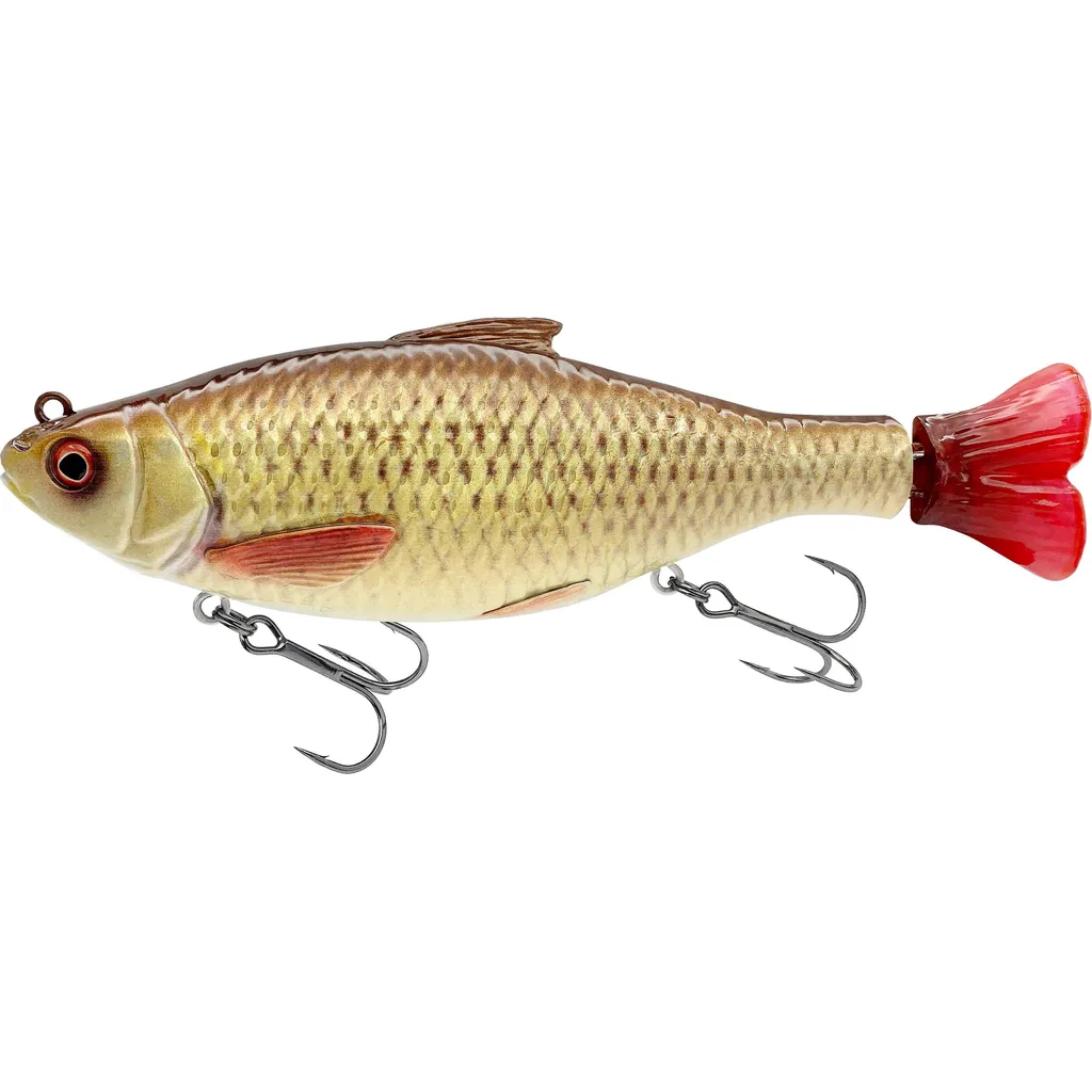 Savage Gear 3D Hard Pulsetail Roach Swimbait 18cm Rudd Slow Sinking