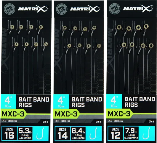 Matrix MXC-3 Ready-made Rig 16 10cm 2.4kg Bait Band