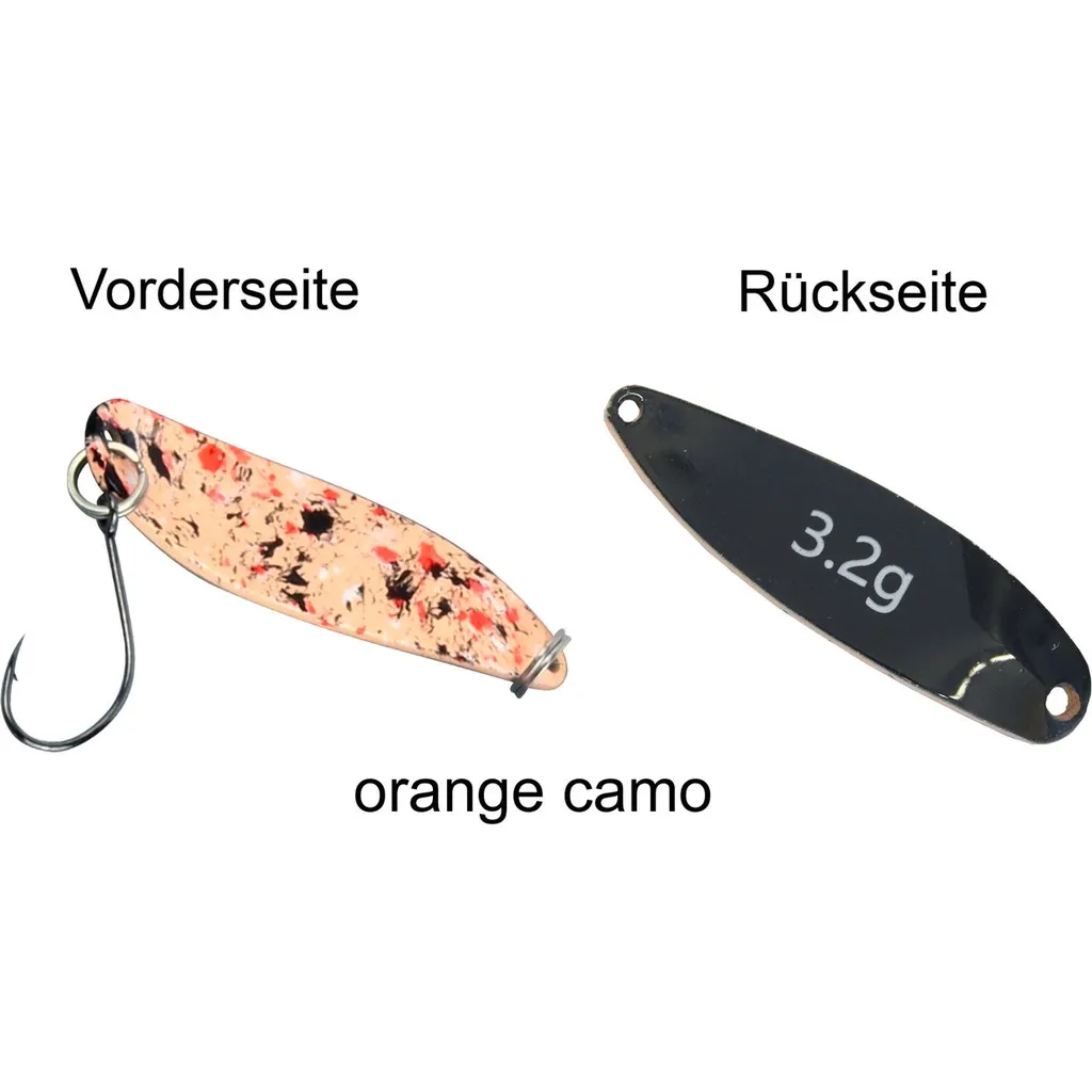 FTM Spoon Hammer 3.8cm 3.2g Orange Camo