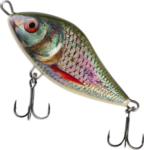 Salmo Slider Jerkbait Wobbler 12cm 70g Silver Roach PP