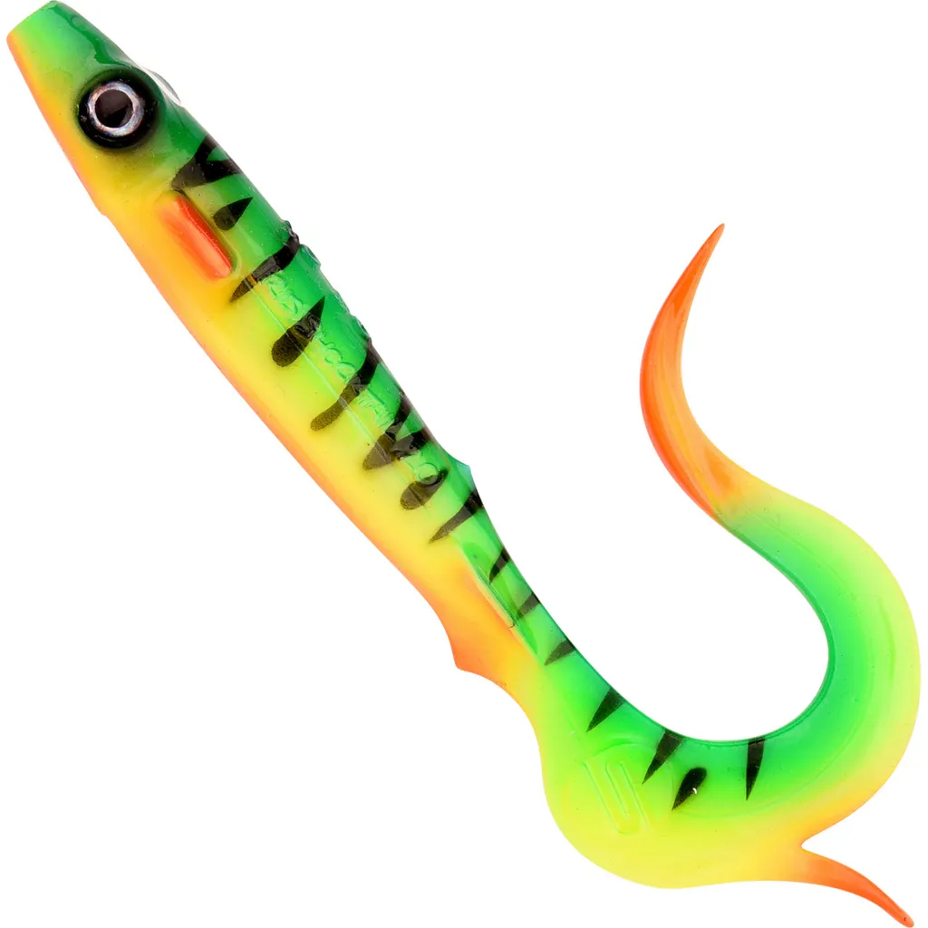 Spro Iris Shocktail Gummiköder 20cm 18.5g Firetiger