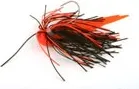 Fox Rage Lipstick Skirted Jigs 7g 4/0 Black/Orange