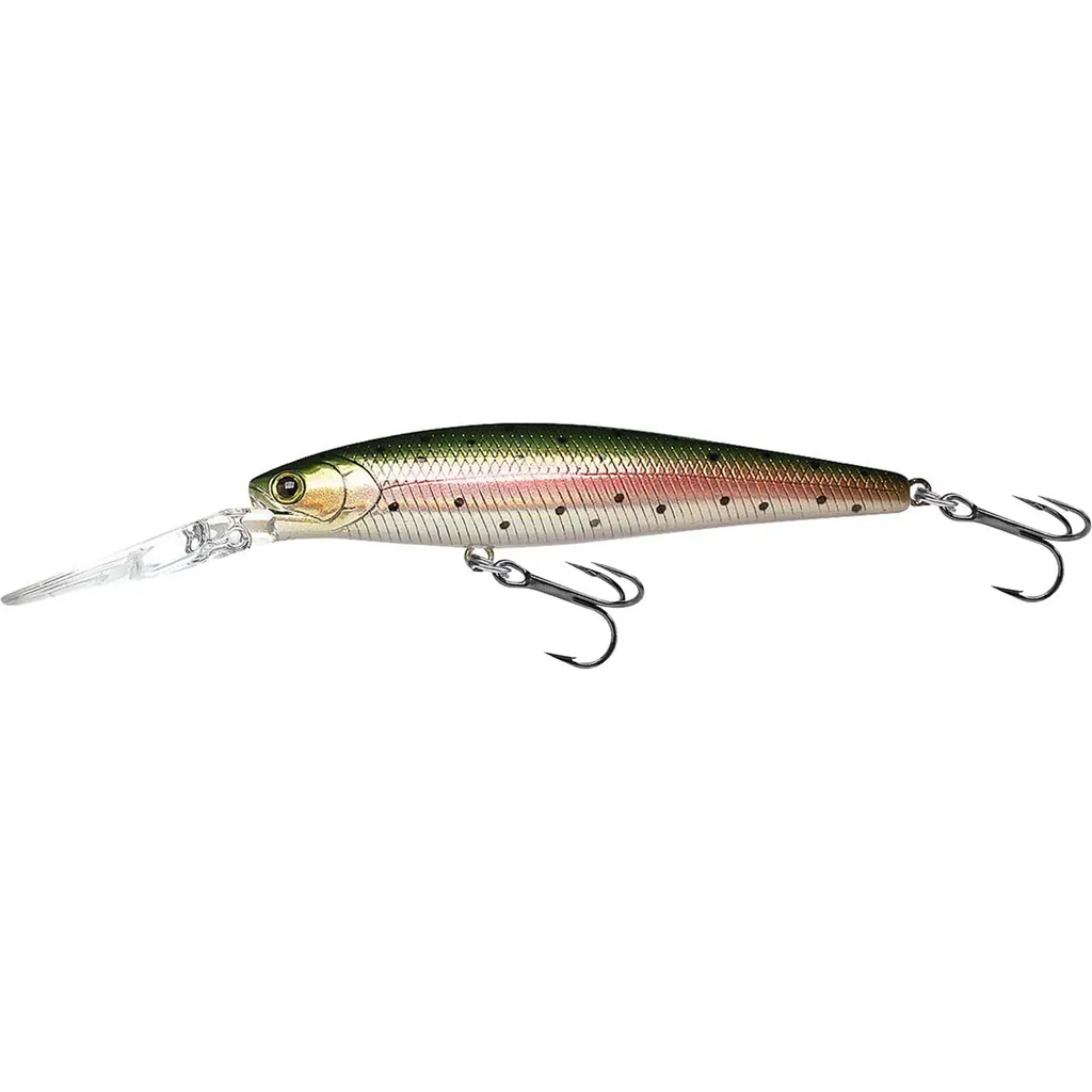 Lucky Craft Staysee 90SP V2 Wobbler 9.1cm 12.5g Laser Rainbow Trout
