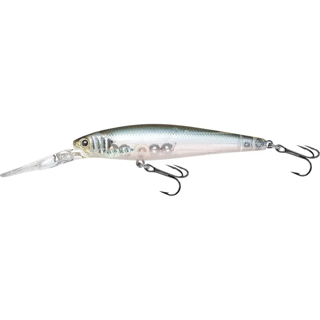 Lucky Craft Staysee 90SP V2 Wobbler 9.1cm 12.5g Silver Cheek Ghost Minnow