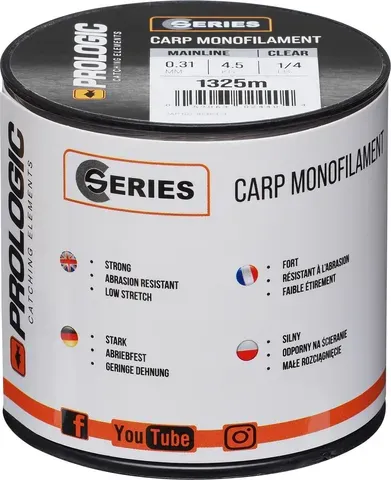 Prologic C-Series Mono 0.37mm 6.8kg 925m Clear