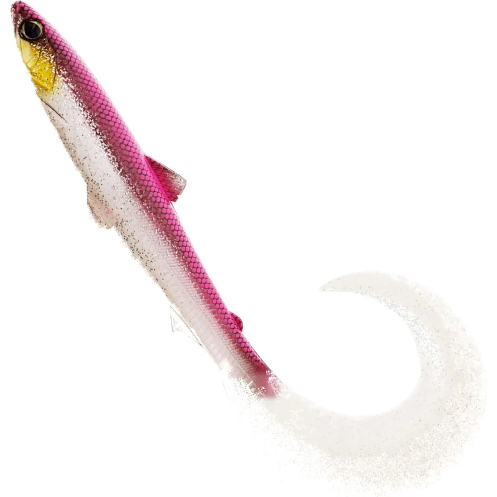 Westin BullTeez Curltail Gummifische 10cm 6g Pink Headlight