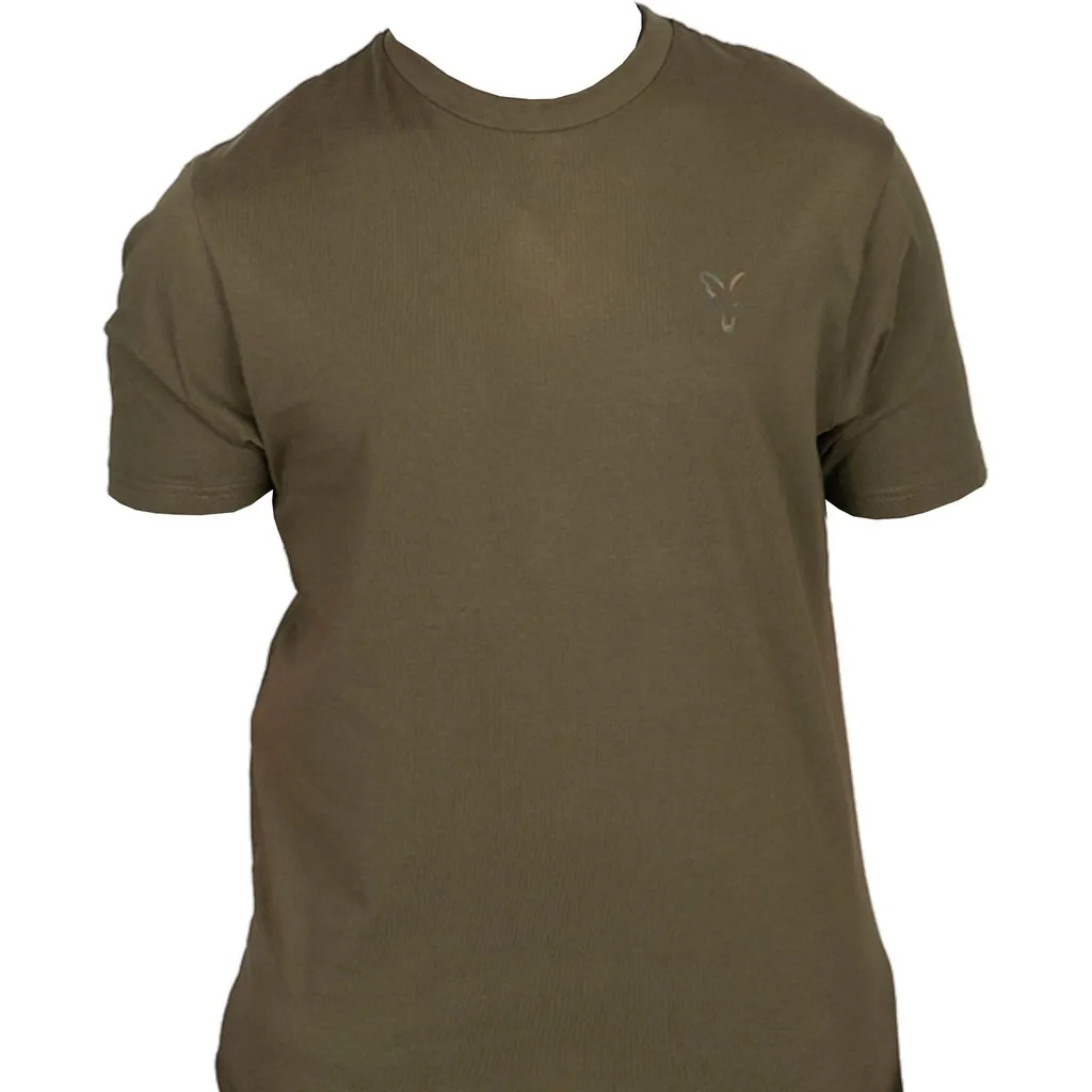Fox T-Shirt XL Khaki Großdruck