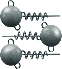 Fox Rage Corkscrew Round Jig Heads 10g 3pcs