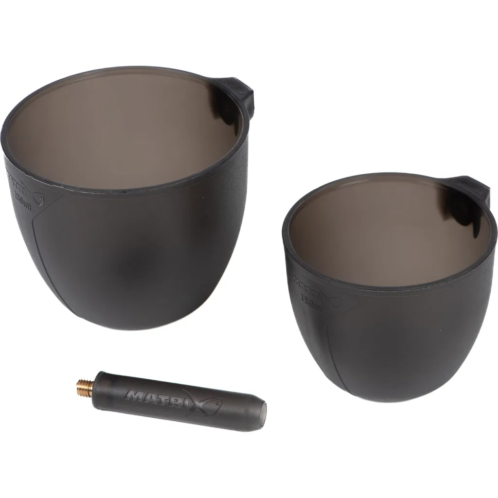 Matrix Groundbait Cup Set V2 Futterwerkzeuge GAC473 150ml 250ml