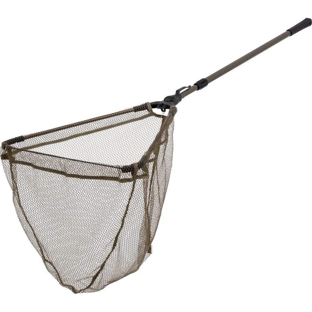 Zebco Teleskopkescher 180cm 50x50cm Khaki