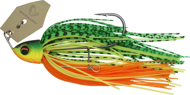 Savage Gear Da Crazy Bush Bladed Jig 10g Firetiger