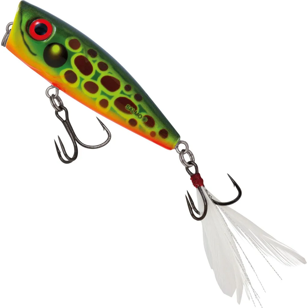 Salmo Rattlin Pop Oberflächenköder 7cm 12.5g Hot Toad