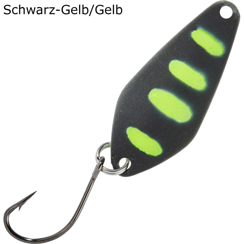 Balzer Spoon Searcher 2.1g Schwarz-Gelb/Gelb
