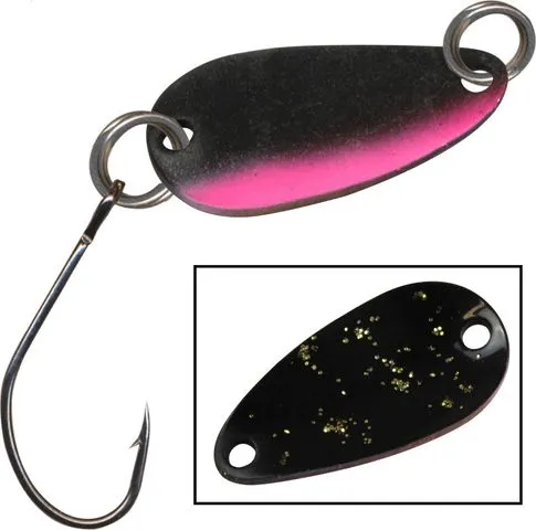 FTM Spoon Bee 2.3cm 1.8g Schwarz-Pink/Schwarz