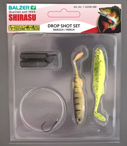Balzer Ready to Fish Fertig-Rigs Drop Shot Perch #4 7,5cm 10+15g