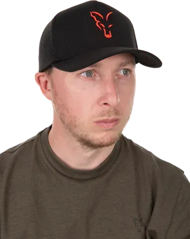 Fox Collection Baseball Cap Black/Orange