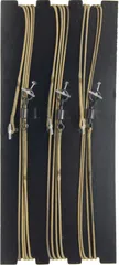 Korda Leadcore leader Ring Swivel Karpfenzubehör 25685 100cm Gravel Brown
