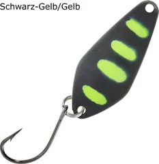 Balzer Spoon Searcher 2.1g Schwarz-Gelb/Gelb