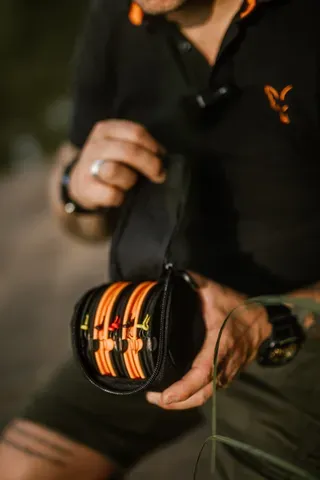 Fox Zig Disc Storage System 15compartments Zipped Foam / Neoprene