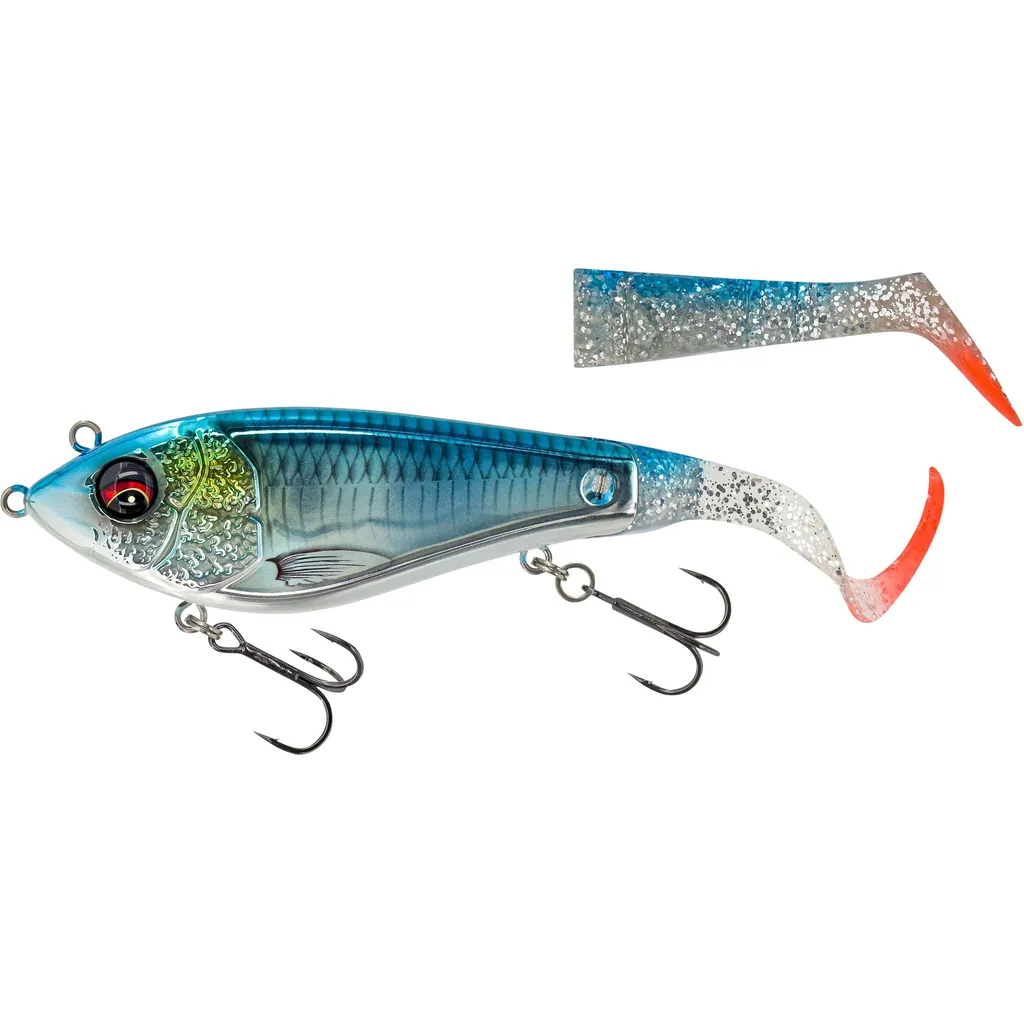 Savage Gear Deviator Tail SS 20cm 87g Blue Chrome