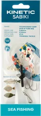 Kinetic Sabiki Tournament Surf Spin&Turn Vorfach #1/0 110cm