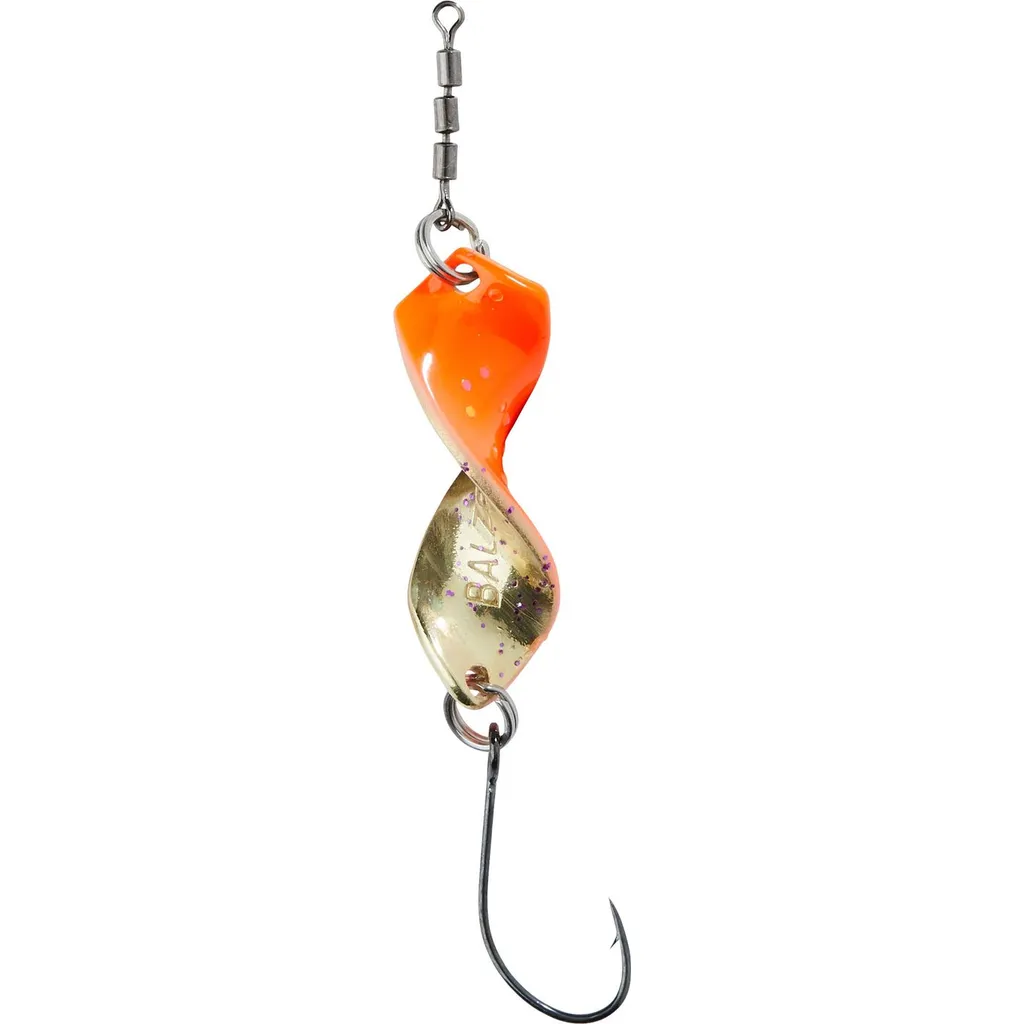 Balzer Shooter Spoon Blinker 4cm 6g Orange Gold