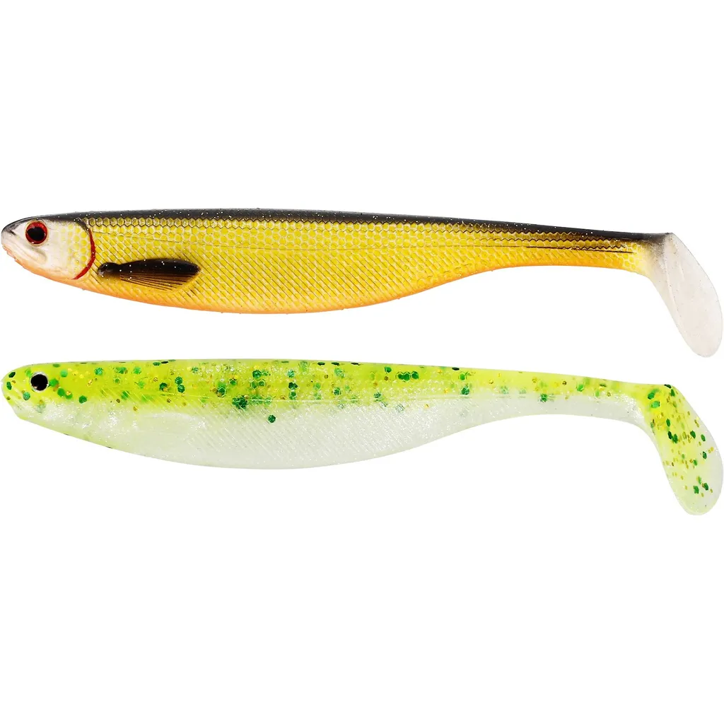 Westin SHADTEEZ SLIM Gummiköder 12cm 10g Dark Water Mix 20