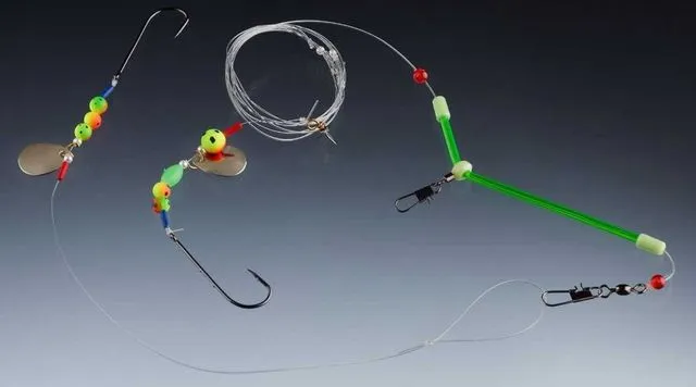 Balzer Brandungssystem Ready-made Rig 95cm Gr. 1 Wurmhaken