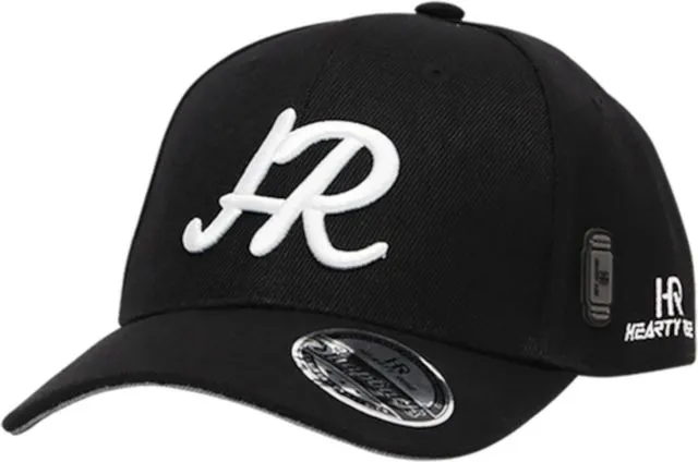 Hearty Rise Cap Black 100% Cotton