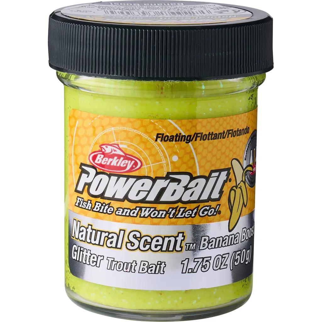Berkley PowerBait® Trout Dough Fruits Boilies & Karpfenköder 50g Sunshine Yellow