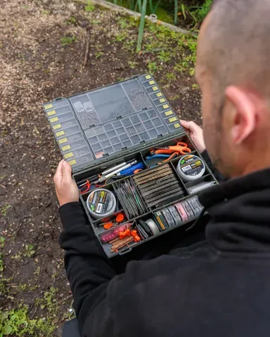 Fox Edges Large Tackle Box 49 Compartments 35cm Plastic