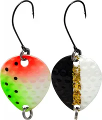 FTM Bilg Spoon 1.7g Black-White/Rainbow