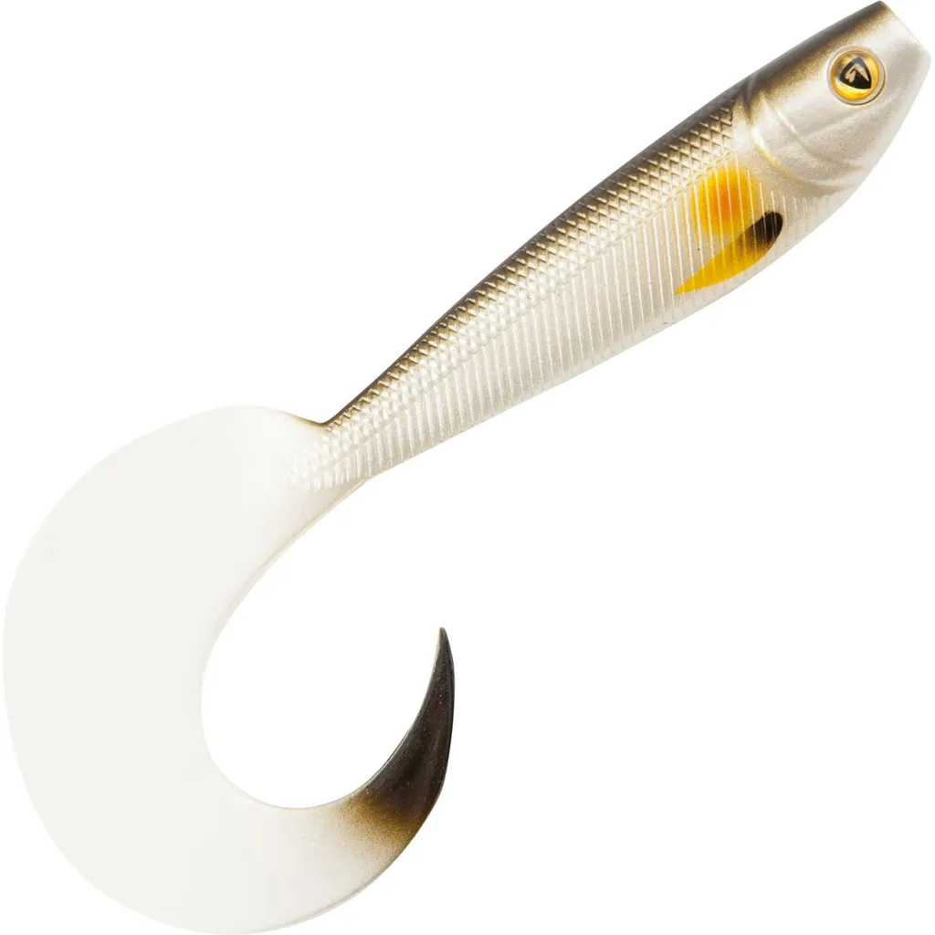 Fox Rage Pro Grub Weicher Köder 8cm Silver Baitfish
