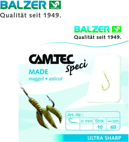 Balzer Camtec Maden Hooks #12 0.16mm