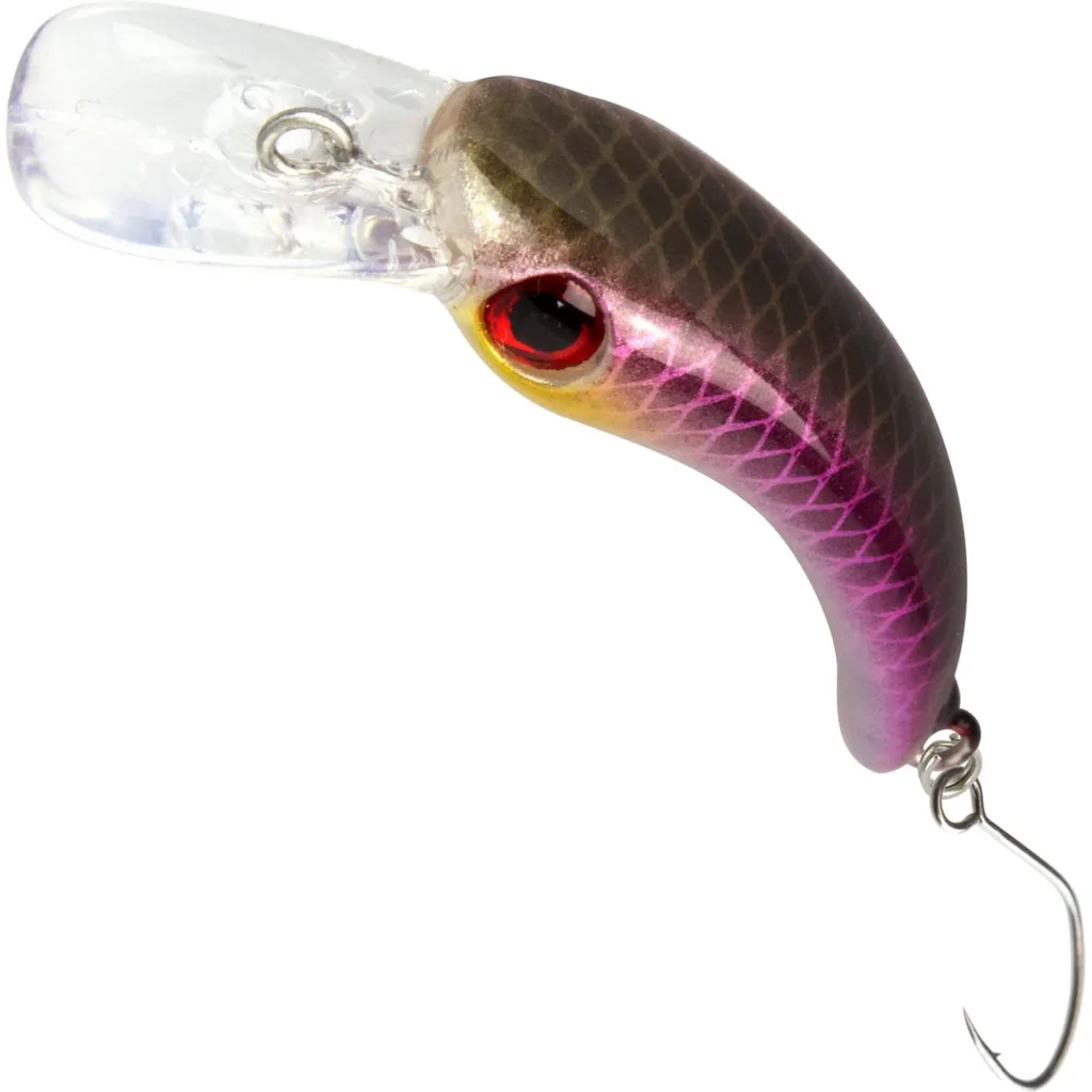 FTM Masu Wobbler 2.9cm 1.2g Schwarz/Lila/Silberfarben
