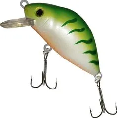 Seika Pro Kamakura Crankbait 6cm 0.5–1.5m 13.8g Green Tiger