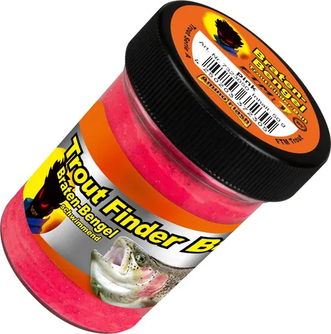 FTM Forellenteig schwimmend Braten Bengel Boilie & Carp Bait 50g Pink