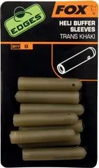 Fox Edges Heli Buffer Sleeves 8pcs Transparent Khaki