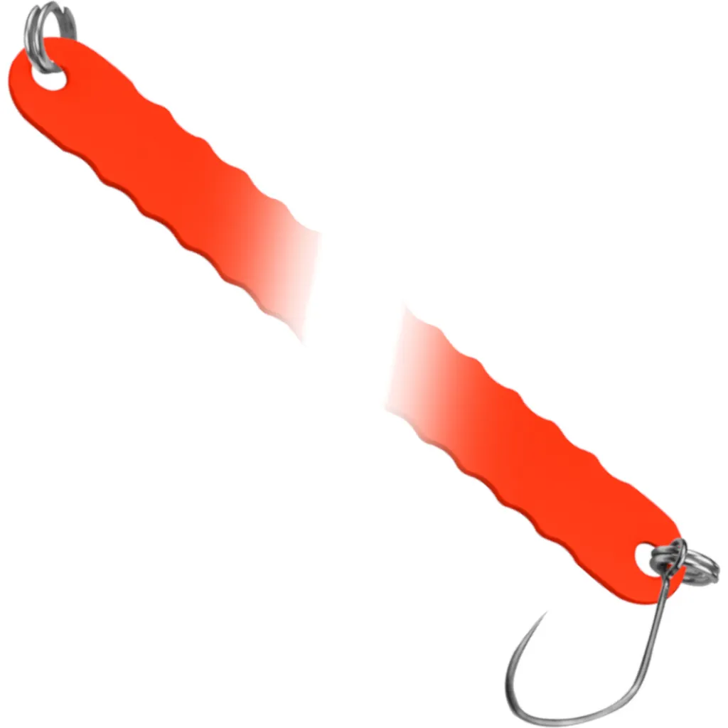 FTM Spoon Curl Kong 6.7cm 3.5g Neonorange Lumi/Schwarz Glitter