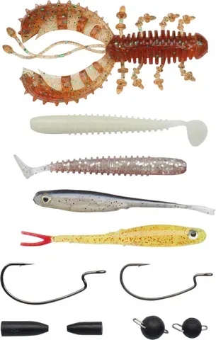 Berkley URBN Finesse Köder-Set 11 Pieces Creature Freshwater