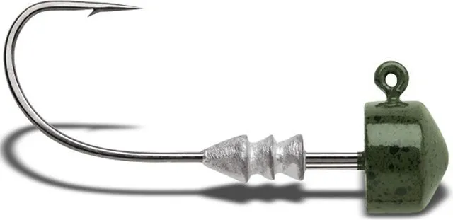 VMC Ned Rig Jig Jig Heads 2g Green Pumpkin