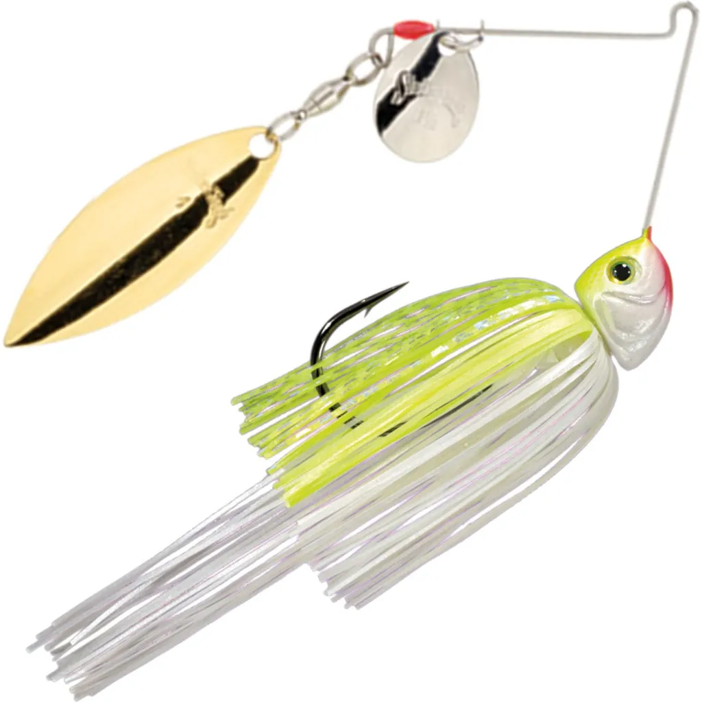 Strike King Hack Attack Heavy Cover Spinnerbait 21.3g Chartreuse White
