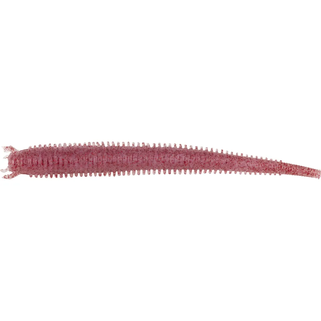 Berkley Gulp! Saltwater Fat Sandworm Gummiköder Clear Red Fleck 10cm