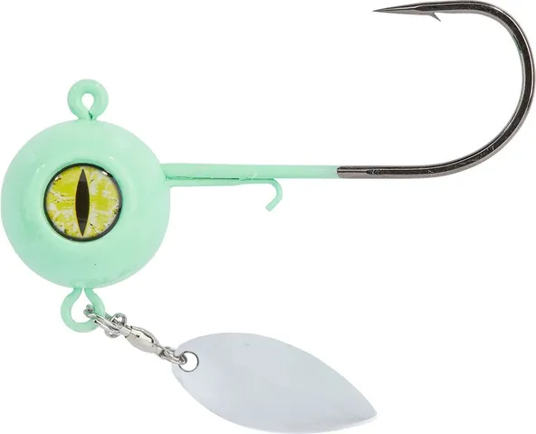 Balzer Valhall Bomb Jig Head #4/0 30g Glow