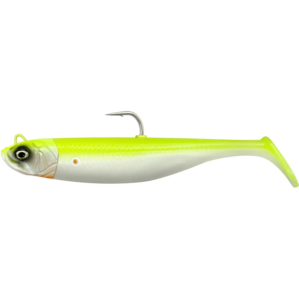 Savage Gear Minnow Gummifische 10cm 20g Lemon Back Fluo