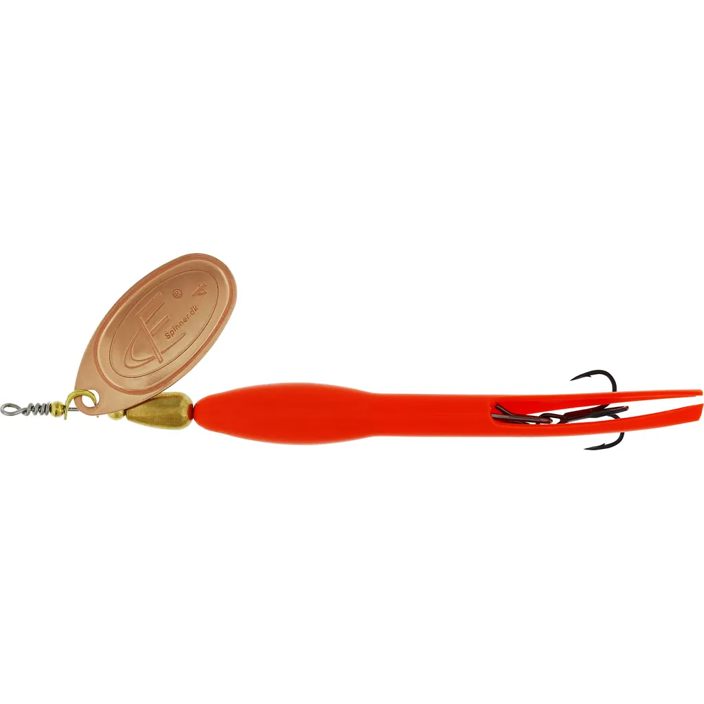 Westin FC Downstream Spinner #4 20g Flouro Orange Copper Blade