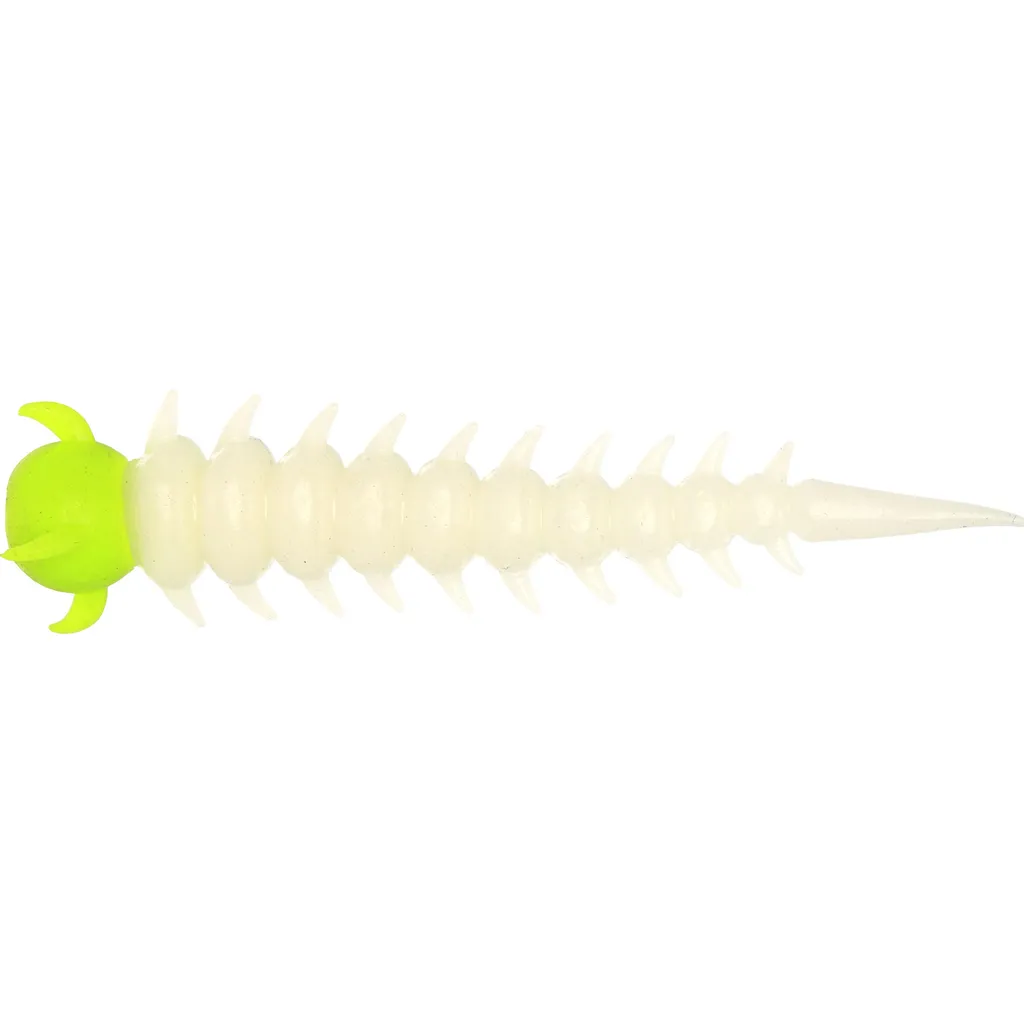 Westin Greedy Worm Gummiköder 5.5cm White/Chartreuse Banana