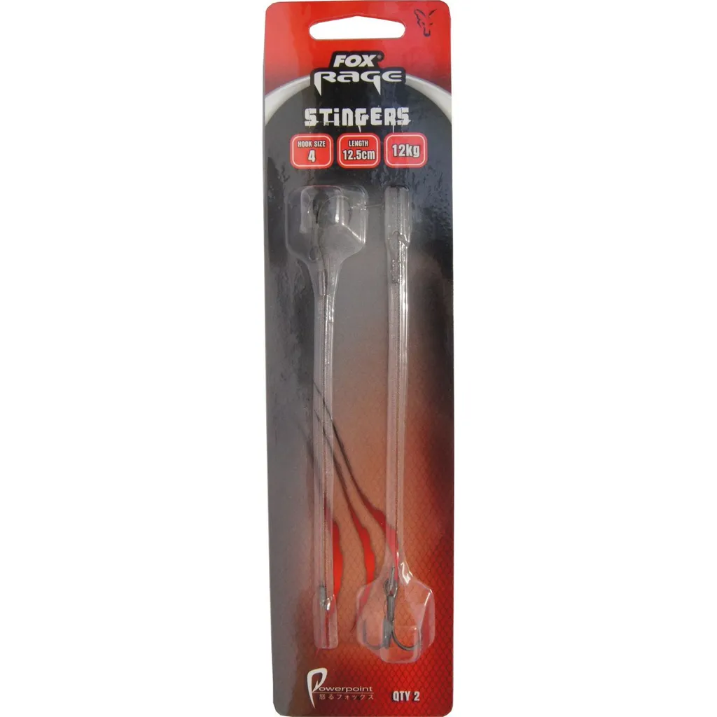Fox Rage Stinger Single Angsthaken #4 12.5cm 12kg