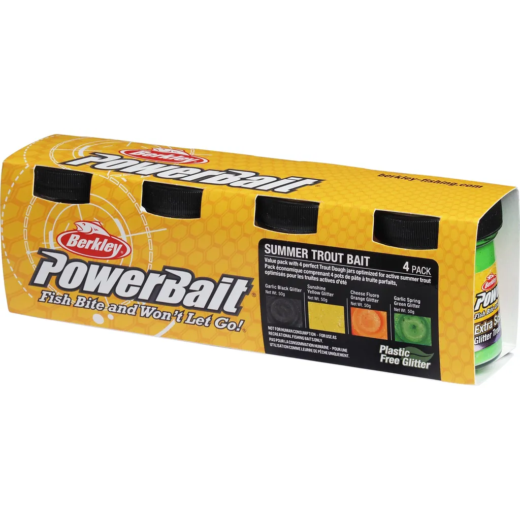 Berkley PowerBait Forellenteig 4x50g Sommer