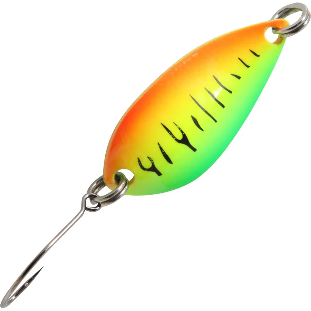 FTM Spoon Salza 3.2cm 3.2g Grün-Gelb-Orange Schwarz/Gelb Grün